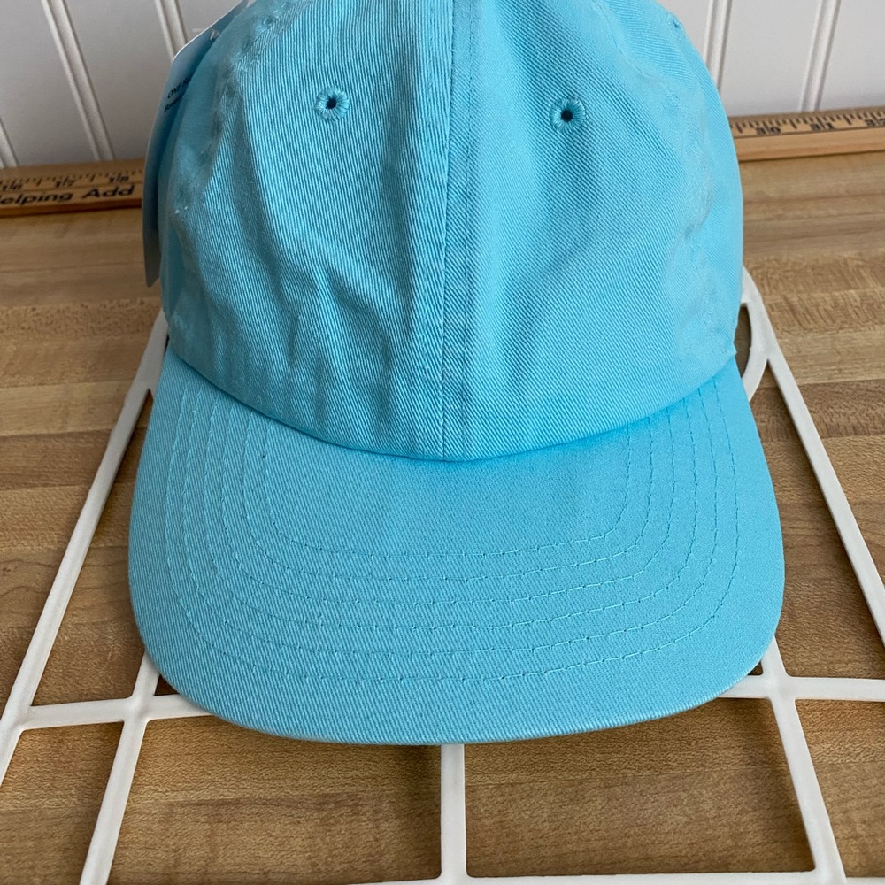 Preowned/New “Aqua Blue” Hat/Cap. The Hat Depot Brand. Adjustable Buckle